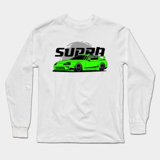 Green Supra JDM Long Sleeve T-Shirt